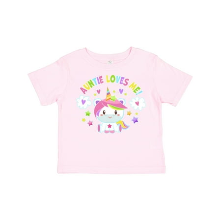 Inktastic Auntie Loves Me with Cute Rainbow Unicorn Gift Toddler Boy or Toddler Girl T-Shirt
Inktastic Auntie Loves Me with Cute Rainbow Unicorn Gift Toddler Boy or Toddler Girl T-Shirt