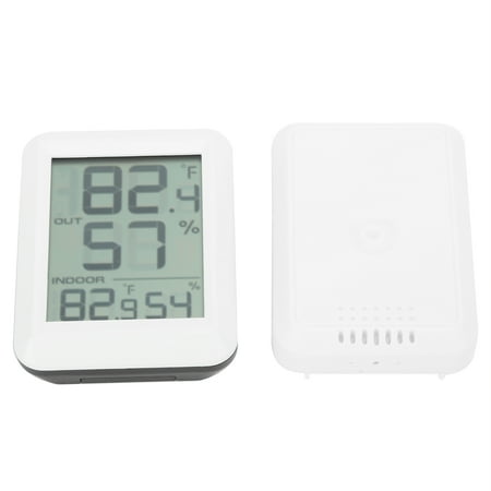 Wireless Digital Hygrometer Thermometer Indoor Outdoor Portable Electronic Temperature Humidity Meter
Wireless Digital Hygrometer Thermometer Indoor Outdoor Portable Electronic Temperature Humidity Meter