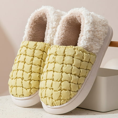 Couple Female Puff Cotton Slippers Bag Heel Autumn And Winter Lightweight Indoor Home Thick Bottom Warm Confinement Cotton Shoes For Outer Wear Green 6.5
Couple Female Puff Cotton Slippers Bag Heel Autumn And Winter Lightweight Indoor Home Thick Bottom Warm Confinement Cotton Shoes For Outer Wear Green 6.5