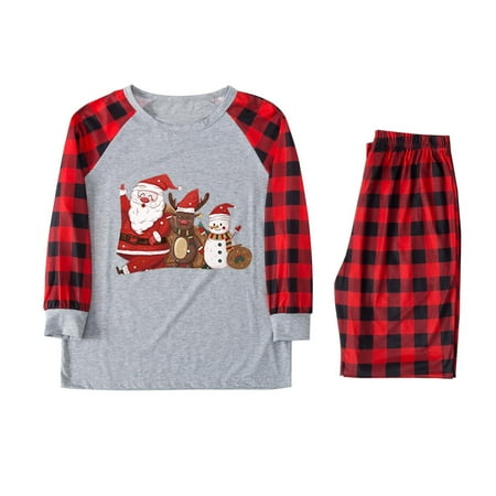 Bigersell Family Outfits for Holiday Man Daddy Plaid Print Blouses Tops+Pants Family Clothes Pajamas Parent-child Cosy Outfitss 2 Pieces 2022
Bigersell Family Outfits for Holiday Man Daddy Plaid Print Blouses Tops+Pants Family Clothes Pajamas Parent-child Cosy Outfitss 2 Pieces 2022