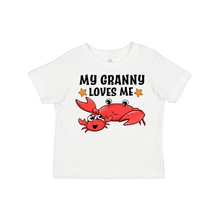 Inktastic My Granny Loves Me- cute crab family Boys or Girls Toddler T-Shirt
Inktastic My Granny Loves Me- cute crab family Boys or Girls Toddler T-Shirt