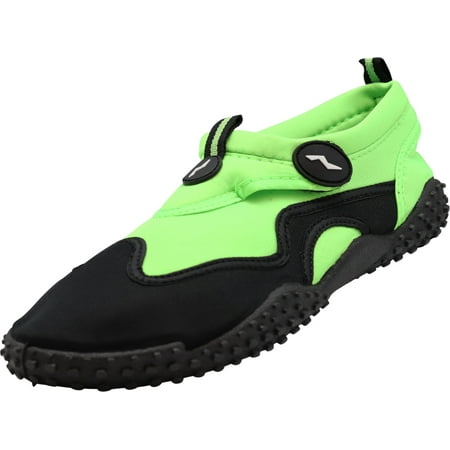 NORTY Womens Water Shoes Adult Female Aqua Socks Lime Black 9