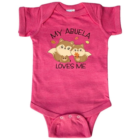 Inktastic My Abuela Loves Me with Cute Squirrels in Autumn Gift Baby Boy or Baby Girl Bodysuit
Inktastic My Abuela Loves Me with Cute Squirrels in Autumn Gift Baby Boy or Baby Girl Bodysuit
