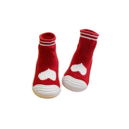 Tenmix Girls Boys Sock Boot Soft Soles Crib Boots Prewalker Floor Slippers First Walker Slipper Shoe House Breathable Comfort Warm Red 8C
Tenmix Girls Boys Sock Boot Soft Soles Crib Boots Prewalker Floor Slippers First Walker Slipper Shoe House Breathable Comfort Warm Red 8C