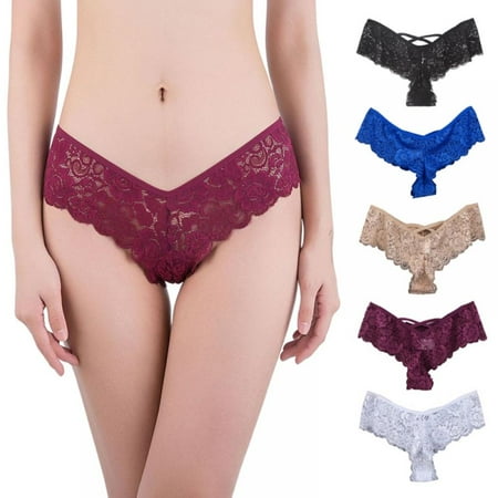 Xmarks Stretchy Lace Low Rise Thong - Sexy Underwear for Women Thongs for Women Seamless Panties for Women 5 Pack XL
Xmarks Stretchy Lace Low Rise Thong - Sexy Underwear for Women Thongs for Women Seamless Panties for Women 5 Pack XL