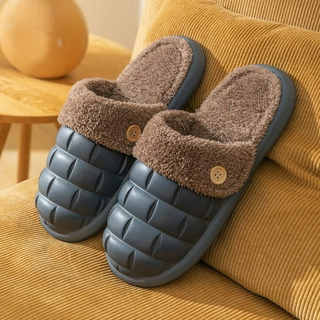 Slippers Clearance Womens Mens Lychee Bubble Slippers Slip-On Plush Warm Home Slippers Comfortable Thick Bottom Slippers
Slippers Clearance Womens Mens Lychee Bubble Slippers Slip-On Plush Warm Home Slippers Comfortable Thick Bottom Slippers
