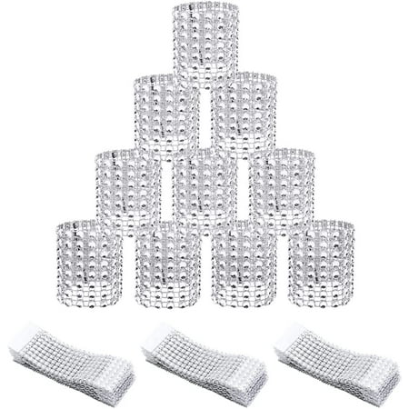 Silver Bling Napkin Rings 8 Rows Sparkling Chair Sash Holder Decor for Dining Christmas Wedding Birthday DIY Decoration Table Settings Decoratio (40pcs)
Silver Bling Napkin Rings 8 Rows Sparkling Chair Sash Holder Decor for Dining Christmas Wedding Birthday DIY Decoration Table Settings Decoratio (40pcs)