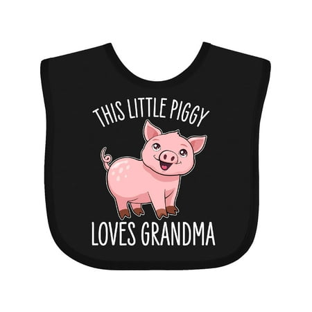 Inktastic This Little Piggy Loves Grandma- Cute Gift Baby Boy or Baby Girl Bib
Inktastic This Little Piggy Loves Grandma- Cute Gift Baby Boy or Baby Girl Bib
