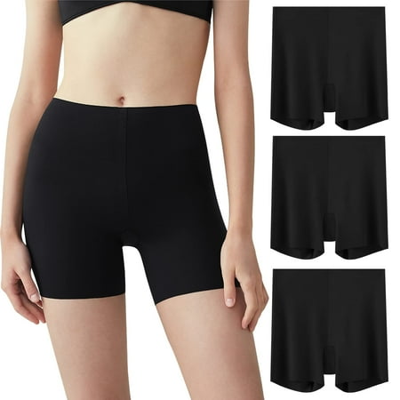 WANDER Shaping BoyShorts Underwear for Women 3 Pack Soft Seamless Nylon Panties For Under Dress (Black*3 Medium)
WANDER Shaping BoyShorts Underwear for Women 3 Pack Soft Seamless Nylon Panties For Under Dress (Black*3 Medium)