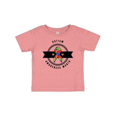 Inktastic Autism Awareness Month with Puzzle Piece Ribbon and Banner Gift Baby Boy or Baby Girl T-Shirt
Inktastic Autism Awareness Month with Puzzle Piece Ribbon and Banner Gift Baby Boy or Baby Girl T-Shirt