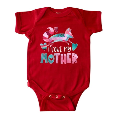 Inktastic I Love My Mother Pink and Blue Fox with Hearts Gift Baby Boy or Baby Girl Bodysuit
Inktastic I Love My Mother Pink and Blue Fox with Hearts Gift Baby Boy or Baby Girl Bodysuit