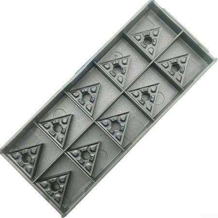 JSSH Nickel Carbide Insert External Turning Tool 10pcs CVD Coating Toughness