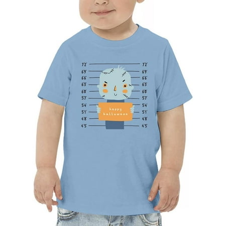 Cute Halloween Monster Mugshot T-Shirt Toddler -Image by Shutterstock 5 Toddler