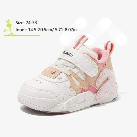 KATETU Kids Rabbit Pattern Shoes Casual Non Slip Soft Sole Hook & Loop Winter Cotton Warm Sneakers For Baby Boys Girls Toddler
KATETU Kids Rabbit Pattern Shoes Casual Non Slip Soft Sole Hook & Loop Winter Cotton Warm Sneakers For Baby Boys Girls Toddler