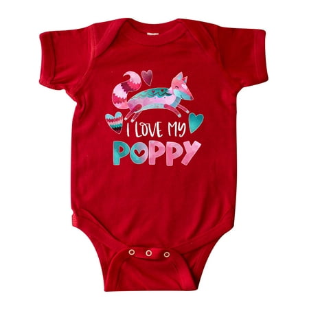 Inktastic I Love My Poppy Pink and Blue Fox with Hearts Gift Baby Boy or Baby Girl Bodysuit
Inktastic I Love My Poppy Pink and Blue Fox with Hearts Gift Baby Boy or Baby Girl Bodysuit