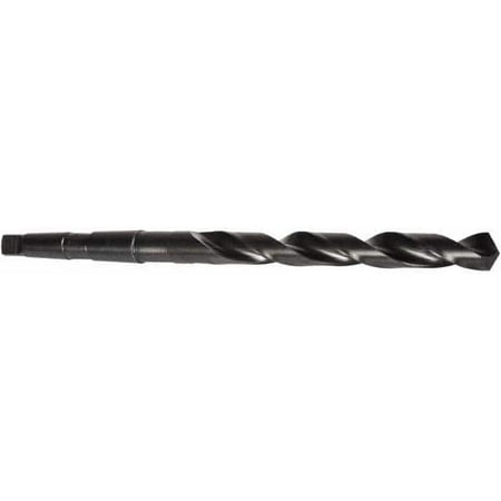 Precision Twist Drill 21/32 2MT 118° Point HSS Taper Shank Drill Bit Oxide Finish 5-1/8 Flute Length 9 OAL Spiral Flute Series 209
Precision Twist Drill 21/32 2MT 118° Point HSS Taper Shank Drill Bit Oxide Finish 5-1/8 Flute Length 9 OAL Spiral Flute Series 209