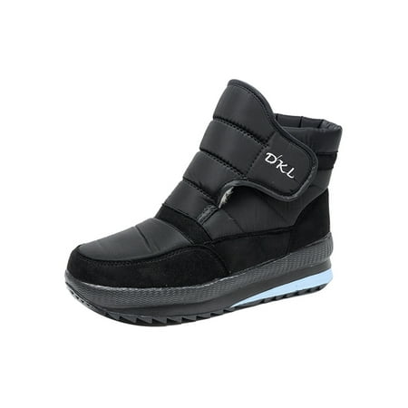 UKAP Unisex Snow Boots Non Slip Ankle Boot Platform Winter Shoes Comfort Warm Shoe Outdoor Booties Plush Lining Casual Faux Suede Black 6
UKAP Unisex Snow Boots Non Slip Ankle Boot Platform Winter Shoes Comfort Warm Shoe Outdoor Booties Plush Lining Casual Faux Suede Black 6