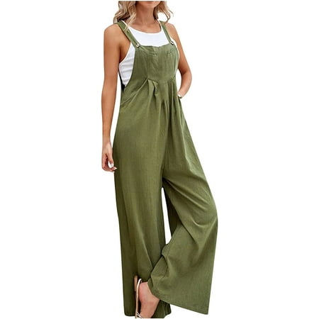 CebDs 2023 Jumpsuits for Women Casual Womens Casual Short Sleeve Loose Crew Neck Belted Wide Leg Romper Jumpsuits
CebDs 2023 Jumpsuits for Women Casual Womens Casual Short Sleeve Loose Crew Neck Belted Wide Leg Romper Jumpsuits