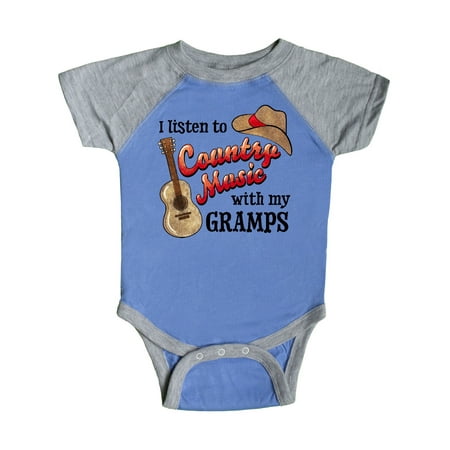 Inktastic I Listen to Country Music with my Gramps Guitar and Hat Gift Baby Boy or Baby Girl Bodysuit
Inktastic I Listen to Country Music with my Gramps Guitar and Hat Gift Baby Boy or Baby Girl Bodysuit