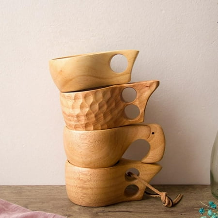 Angmile Portable Traditional Lightweight & Eco-Friendly Wooden Outdoor Camping Drinking Cup Coffee Mug
Angmile Portable Traditional Lightweight & Eco-Friendly Wooden Outdoor Camping Drinking Cup Coffee Mug