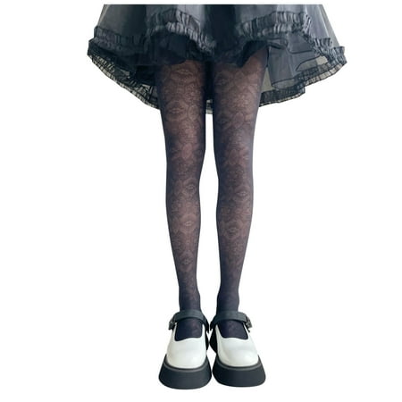 asdoklhq Christmas Socks for Women Court Classical Silk Stockings Pantyhose Thin Personalized Versatile Stockings Women