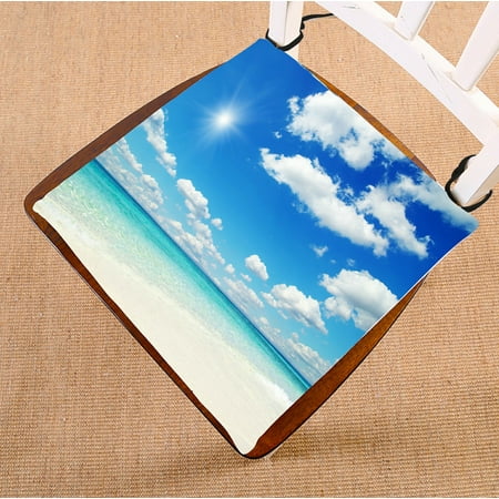 ECZJNT Tropical Sea seat pad chair pads seat cushion 18x18 Inch 
ECZJNT Tropical Sea seat pad chair pads seat cushion 18x18 Inch