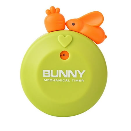 FRCOLOR Adorable and Creative Green Rabbit Shaped Design Kitchen Mechanical Cartoon Timer
FRCOLOR Adorable and Creative Green Rabbit Shaped Design Kitchen Mechanical Cartoon Timer