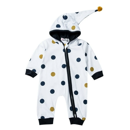 Gwiyeopda Toddler Infant Baby Girls Boys Cute Warm Long Sleeve Dot Jumpsuit Romper Outfits
Gwiyeopda Toddler Infant Baby Girls Boys Cute Warm Long Sleeve Dot Jumpsuit Romper Outfits