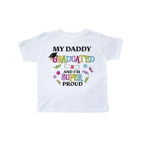 Inktastic My Daddy Graduated and I m Super Proud Gift Toddler Boy or Toddler Girl T-Shirt
Inktastic My Daddy Graduated and I m Super Proud Gift Toddler Boy or Toddler Girl T-Shirt
