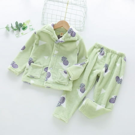 DAETIROS Skin Friendly Breathable Cartoon Toddler Baby Boys Girls (12M-8T) Soft Funny Warm Pajama Sets Green
DAETIROS Skin Friendly Breathable Cartoon Toddler Baby Boys Girls (12M-8T) Soft Funny Warm Pajama Sets Green