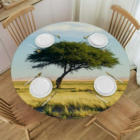 Round Vinyl Fitted Tablecloth with Flannel Backing Elastic Edge Design Table Cover Waterproof Oil-Proof PVC Table Cloth Wipeable for Round Table(Grey Reticulated Best for Round)
Round Vinyl Fitted Tablecloth with Flannel Backing Elastic Edge Design Table Cover Waterproof Oil-Proof PVC Table Cloth Wipeable for Round Table(Grey Reticulated Best for Round)