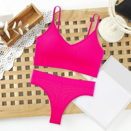 Cathalem Lace up Self Adhesive Bra Set Fashion Lace Lingerie Underwear Sleepwear Steel Ring Lace Garter Set Wedding Garter Underwear Hot Pink One Size
Cathalem Lace up Self Adhesive Bra Set Fashion Lace Lingerie Underwear Sleepwear Steel Ring Lace Garter Set Wedding Garter Underwear Hot Pink One Size
