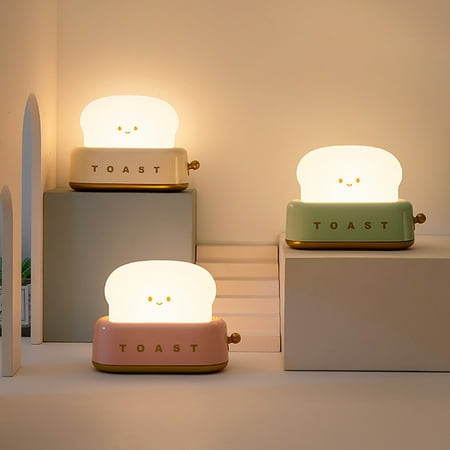 CXDa Night Light Adjustable Soft Light Creative LED Bread Maker Table Lamp USB Chargeable for Bedroom
CXDa Night Light Adjustable Soft Light Creative LED Bread Maker Table Lamp USB Chargeable for Bedroom