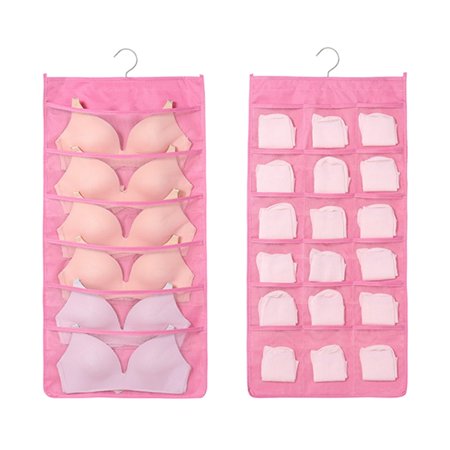 NLAGER Underwear Storage Bag Double Side Socks Bra Underwear Wall Hanging Storage Bag Wardrobe Home Organizer
NLAGER Underwear Storage Bag Double Side Socks Bra Underwear Wall Hanging Storage Bag Wardrobe Home Organizer
