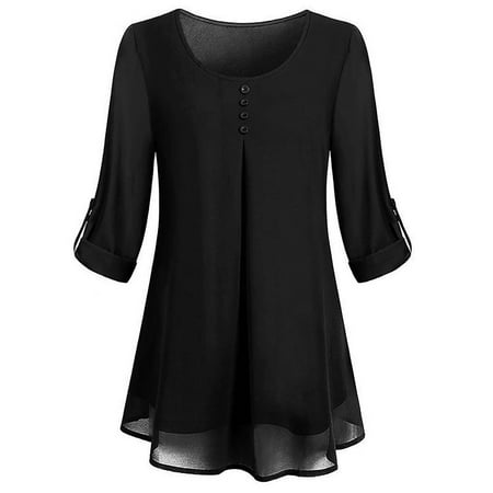 JDEFEG Plus Size Scrub Tops Womens O Neck Long Sleeve Casual Office Chiffon Blouse Top for Women Plus Size Long Sleeved Long Sleeve Shirts for Women Chiffon Black Xxxxl
JDEFEG Plus Size Scrub Tops Womens O Neck Long Sleeve Casual Office Chiffon Blouse Top for Women Plus Size Long Sleeved Long Sleeve Shirts for Women Chiffon Black Xxxxl