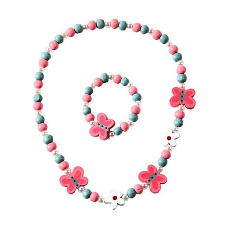 NUOLUX Kids Creative Stylish Cartoon Colorful Animal Shape Bracelet Necklace Jewelry Set for Children (Style 4)
NUOLUX Kids Creative Stylish Cartoon Colorful Animal Shape Bracelet Necklace Jewelry Set for Children (Style 4)