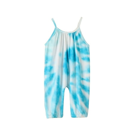Puloru Toddle Sleeveless Jumpsuit with Tie-dye Pattern Printing Clothing
Puloru Toddle Sleeveless Jumpsuit with Tie-dye Pattern Printing Clothing