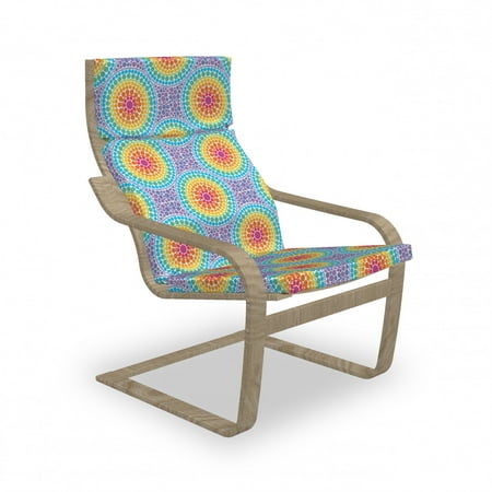 Geometric Armchair Pad and Slipcover Rainbow Colors of Repeating Concentric Circles in Dot Art Style Illustration 1 Piece Soft Cushion Replacement with Removable Cover Multicolor by Ambesonne
Geometric Armchair Pad and Slipcover Rainbow Colors of Repeating Concentric Circles in Dot Art Style Illustration 1 Piece Soft Cushion Replacement with Removable Cover Multicolor by Ambesonne