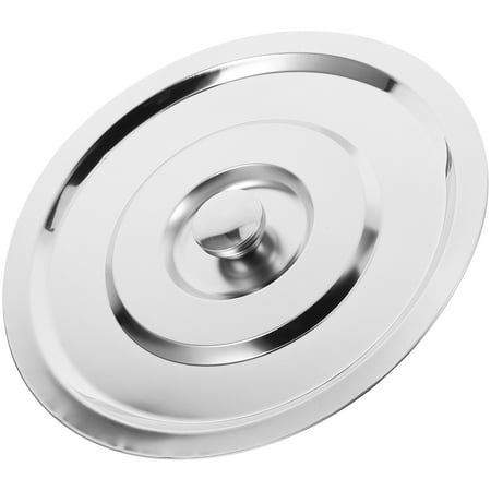Cookware Lid Cover Universal Lids for Skillets Dust Cover Oil Drum Thicken Stainless Steel Silver 28.00X28.00X0.50CM
Cookware Lid Cover Universal Lids for Skillets Dust Cover Oil Drum Thicken Stainless Steel Silver 28.00X28.00X0.50CM