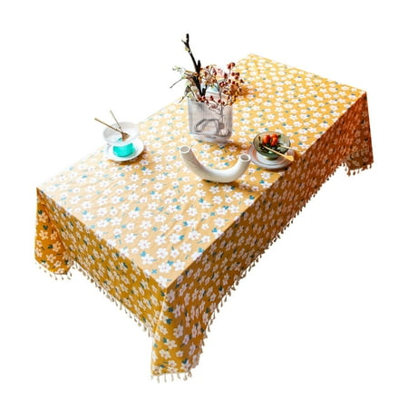 2 Pcs Rectangle Tablecloth Washable Cotton Print Christmas Tablecloth With Tassel Table Cover For Farmhouse Cafe Garden Party Halloween Picnic High Tea-Yellow-110*170cm
2 Pcs Rectangle Tablecloth Washable Cotton Print Christmas Tablecloth With Tassel Table Cover For Farmhouse Cafe Garden Party Halloween Picnic High Tea-Yellow-110*170cm