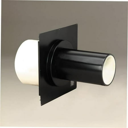 Bernard Dalsin 7 in. Thimble for SDV Wall Unit - Black - 7 inches