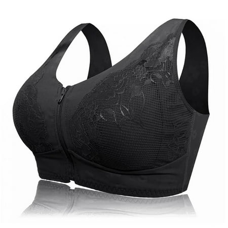 Yubatuo Lingerie for Women Front Zipper Wireless Bra Non-Trace Straps Anti-Sagging Gathered Bra
Yubatuo Lingerie for Women Front Zipper Wireless Bra Non-Trace Straps Anti-Sagging Gathered Bra
