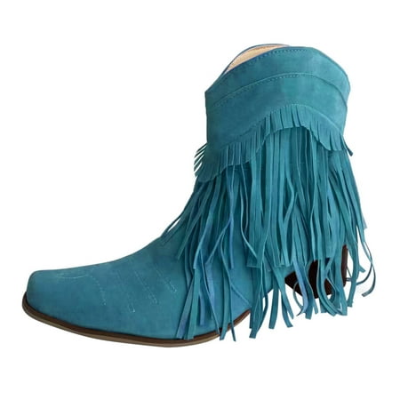 Mackneog Women s Plus Size Winter Chunky Aad Heel Square Head Fringe Boots Short Boots Gift on Clearance
Mackneog Women s Plus Size Winter Chunky Aad Heel Square Head Fringe Boots Short Boots Gift on Clearance