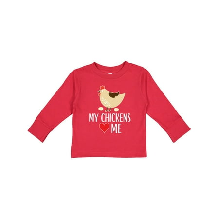 Inktastic My Chickens Love Me Gift Toddler Boy or Toddler Girl Long Sleeve T-Shirt
Inktastic My Chickens Love Me Gift Toddler Boy or Toddler Girl Long Sleeve T-Shirt