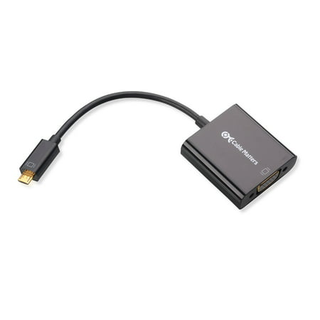 Cable Matters Micro USB to VGA Adapter with Audio (NOT Compatible with Galaxy S3\/S4\/Note2\/Note3)