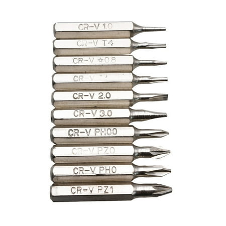 10pcs 28mm Magnetic for CR-V Precision Screwdriver Bit Set PH00 PH0 Z1 Z0 3.0 2.
10pcs 28mm Magnetic for CR-V Precision Screwdriver Bit Set PH00 PH0 Z1 Z0 3.0 2.