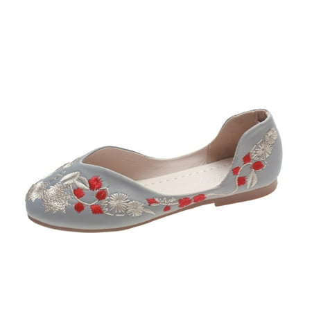 XINSHIDE Shoes Fashion Autumn Women Casual Shoes Flat Bottom Round Toe Embroidery Lightweight And Comfortable Leisure Shoes
XINSHIDE Shoes Fashion Autumn Women Casual Shoes Flat Bottom Round Toe Embroidery Lightweight And Comfortable Leisure Shoes