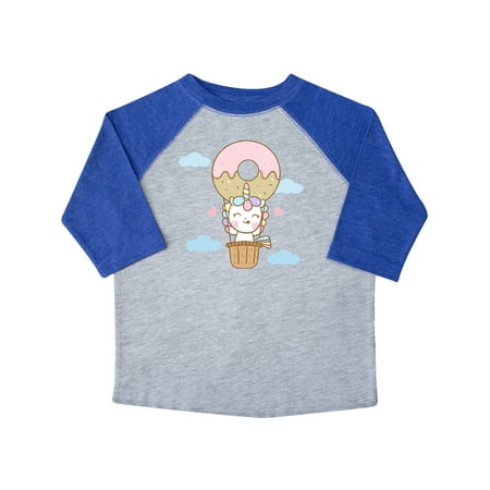 Inktastic Unicorn Donut Balloon Gift Toddler Boy or Toddler Girl T-Shirt