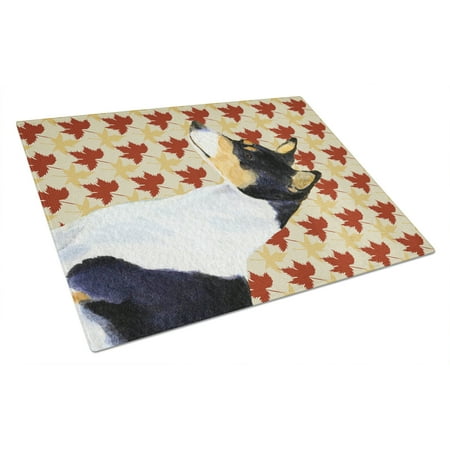 Carolines Treasures SS4342LCB Basenji Fall Leaves Portrait Glass Cutting Board Large 12H x 16W multicolor
Carolines Treasures SS4342LCB Basenji Fall Leaves Portrait Glass Cutting Board Large 12H x 16W multicolor