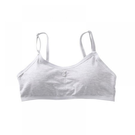 Cotton Girls Training Bra - Crop Cami Training Bras for Girls with Adjustable Straps. Cotton Bra Pack 1-Pack
Cotton Girls Training Bra - Crop Cami Training Bras for Girls with Adjustable Straps. Cotton Bra Pack 1-Pack